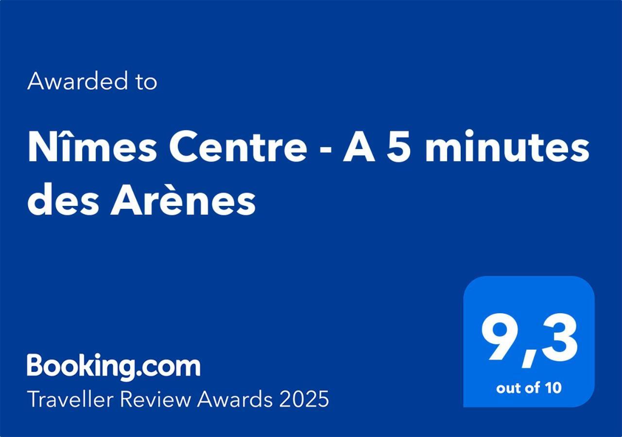 דירות Nimes Centre - A 5 Minutes Des Arenes מראה חיצוני תמונה